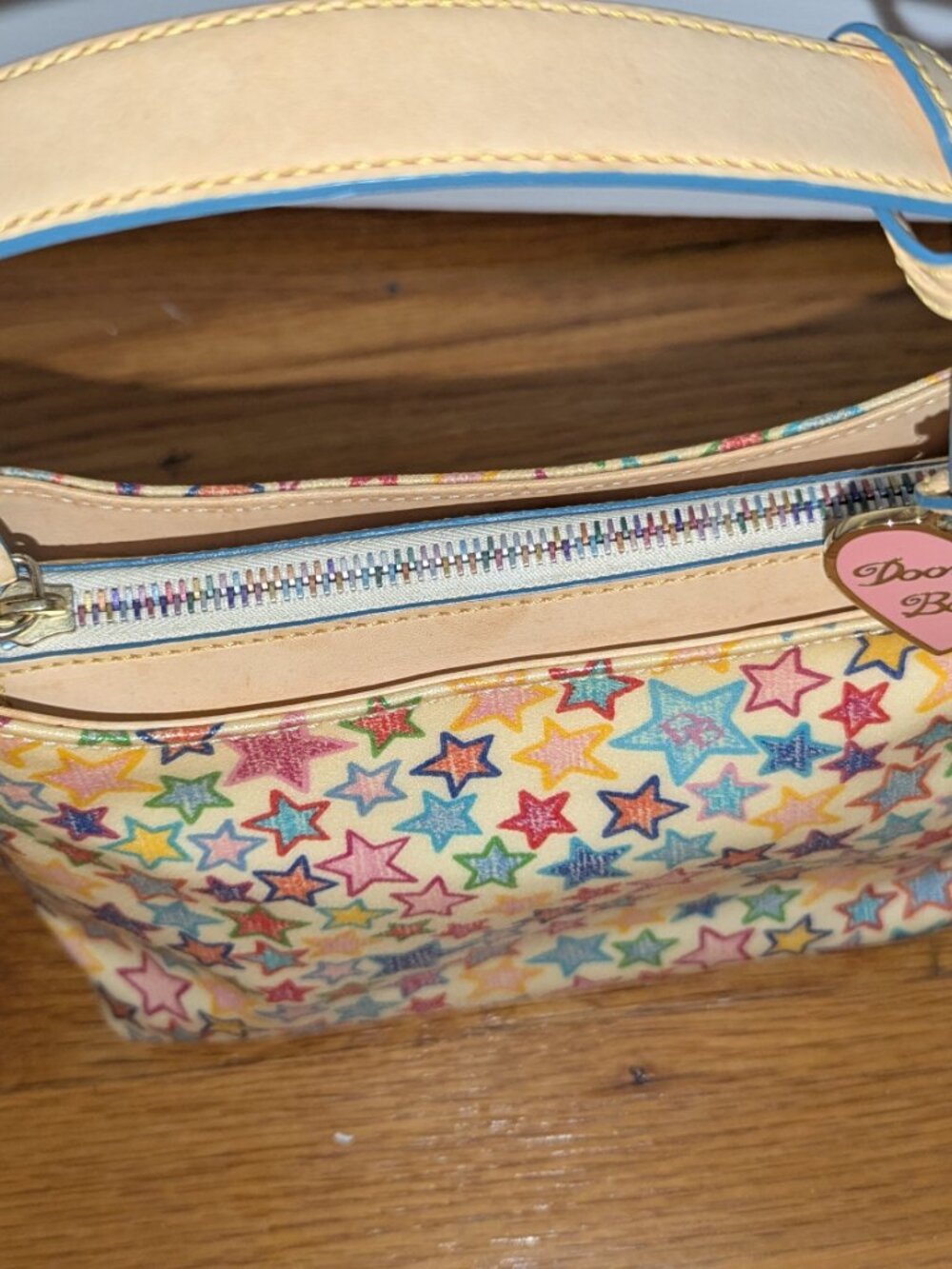 Dooney & Burke colorful stars y2k purse unused - Picture 5 of 7